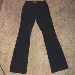 Black Bootcut Jeans